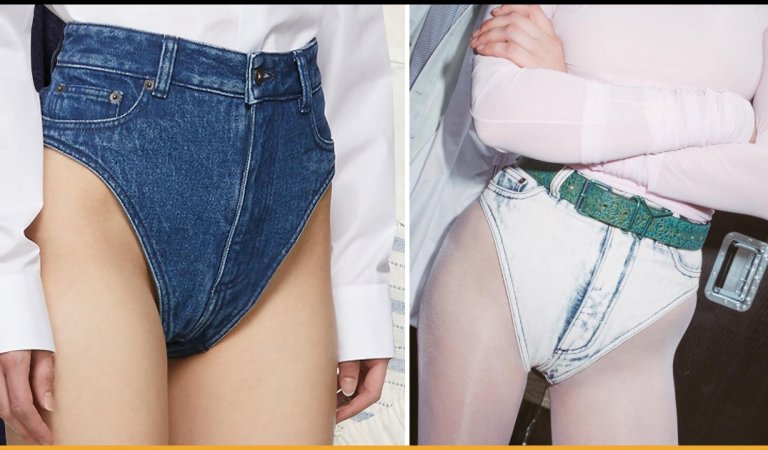 A Company Is Selling $315 Denim Panties And People Are Not Pleased With It