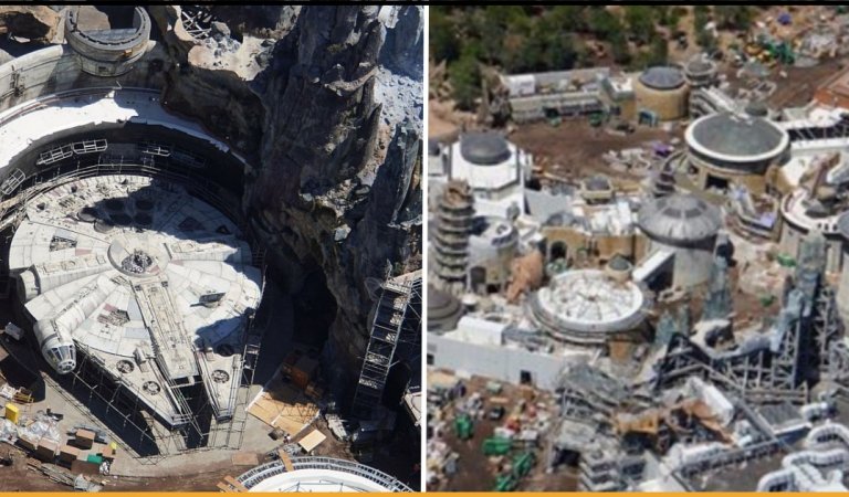 Disney Almost Completed It’s $1 Billion Worth ‘Star Wars’ Land Released It’s Aerial Views