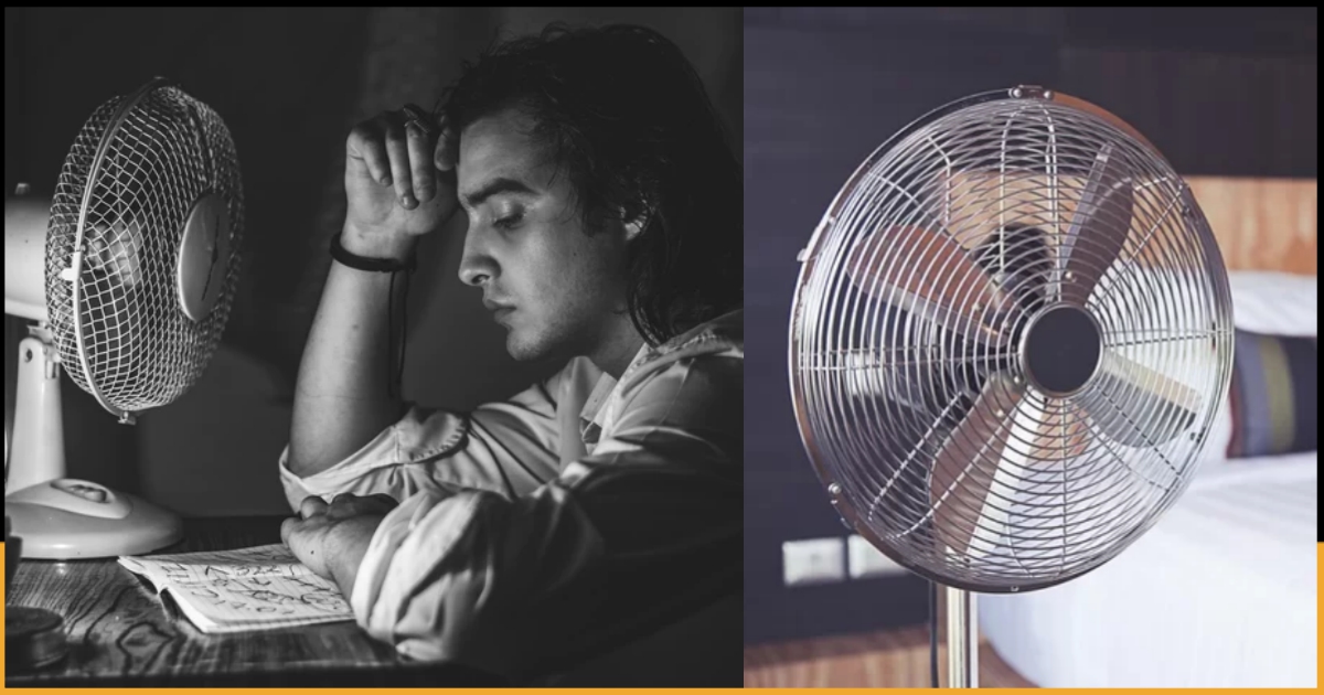 Keeping The Fan Turned On All Night While Sleeping Can Cause You Health