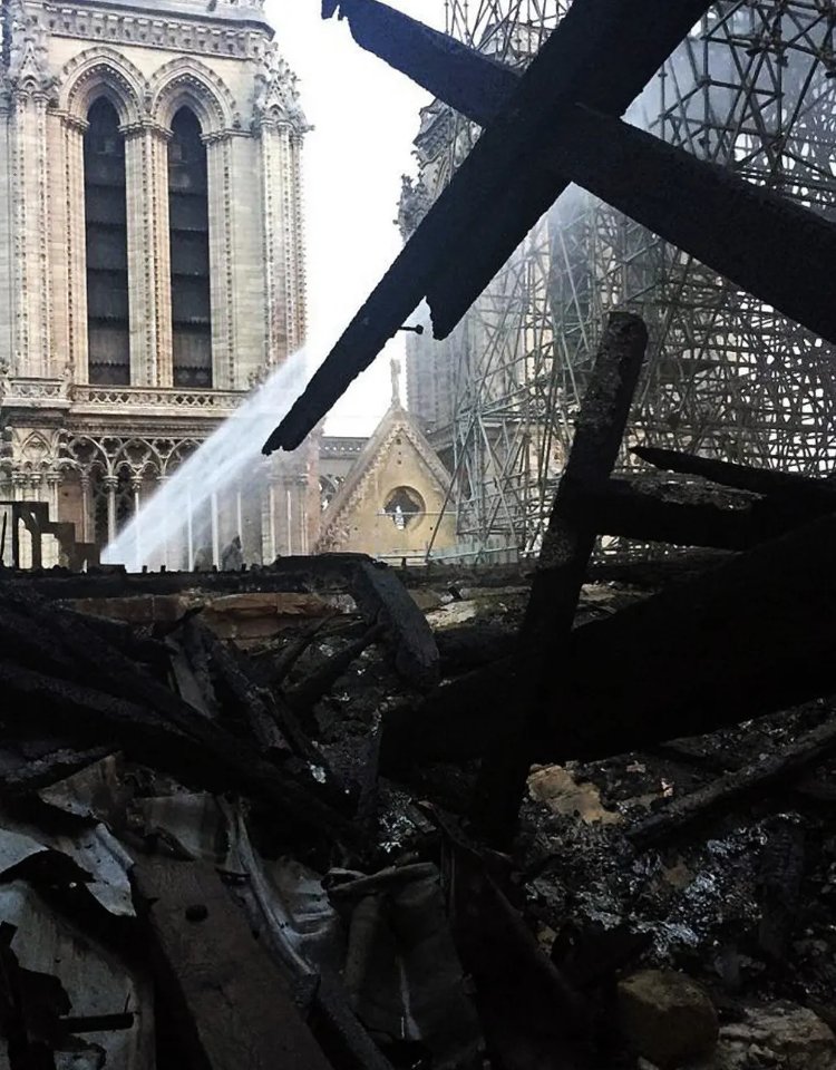 Images Reveal Damages Notre Dame Cathedral In Paris Went Through After The Fire