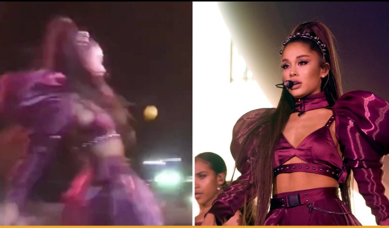 This Beyonce Fan Threw A Lemon At Ariana Grande During Her Performance At Coachella