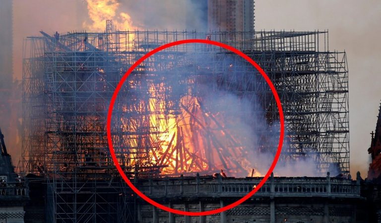 mother claims she saw glimpse of jesus in notre dame fire flames