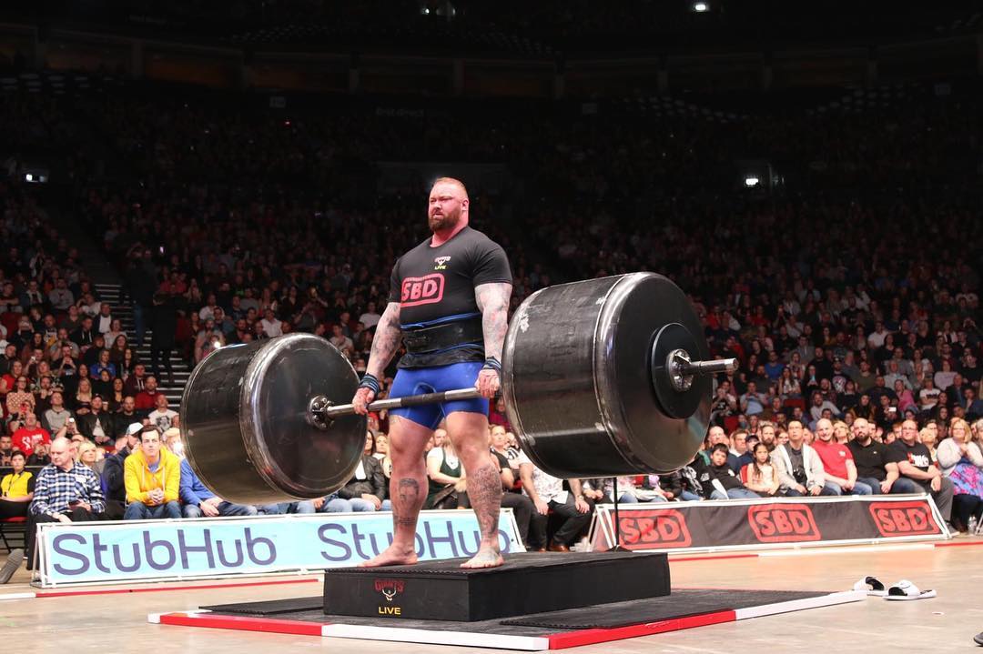 GOT Fame 'The Mountain' Named Europe's Strongest Man For The Fifth Time