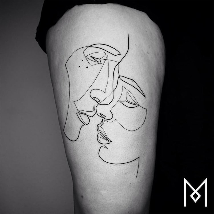 This Tattoo Artist Made This Amazing Series Of Tattoos From Just One Continuous Line