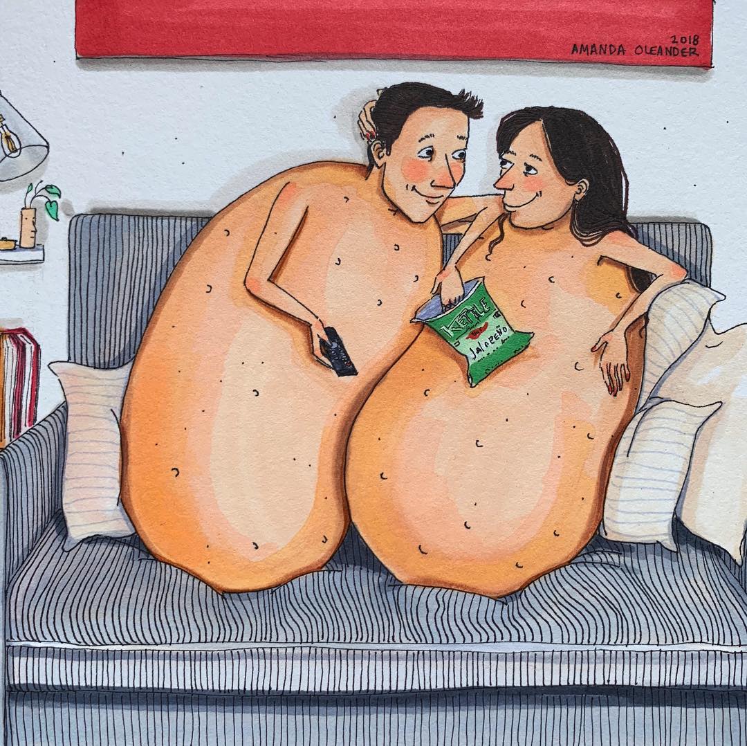 Artist With Her Illustrations Shows What Really It Is Like To Be In Love