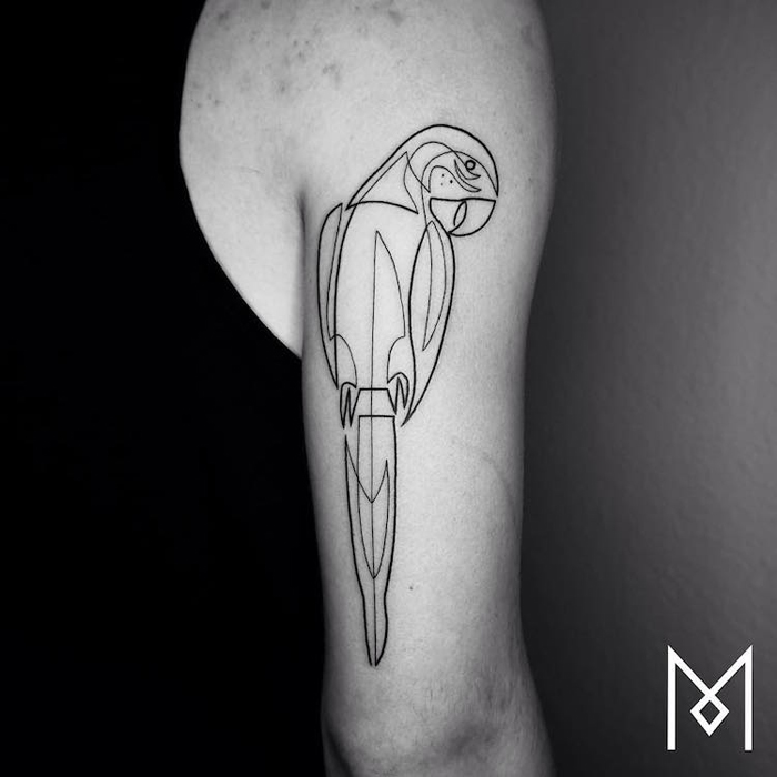 This Tattoo Artist Made This Amazing Series Of Tattoos From Just One Continuous Line