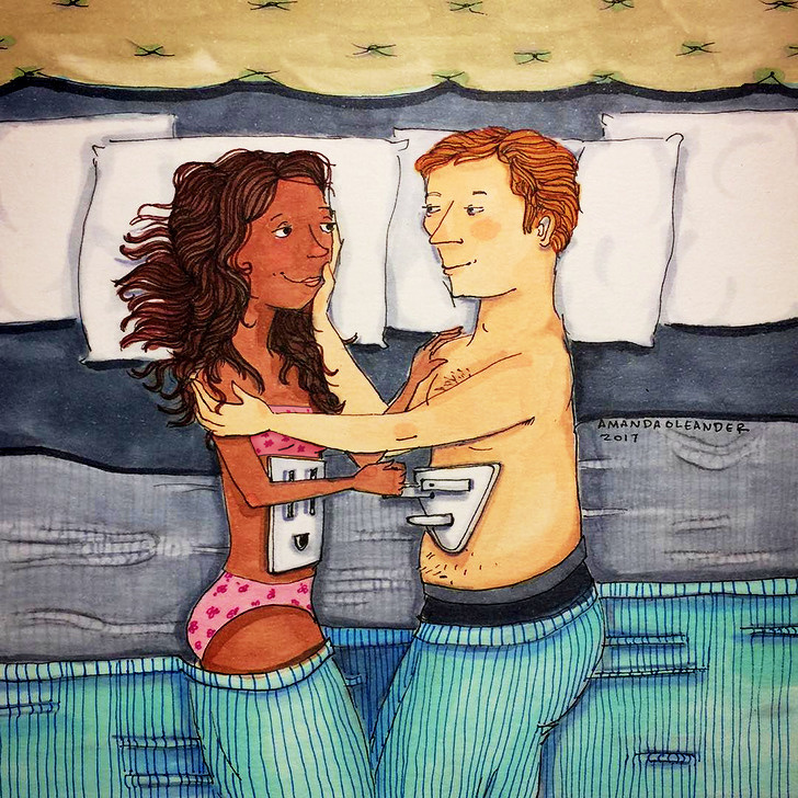 Artist With Her Illustrations Shows What Really It Is Like To Be In Love