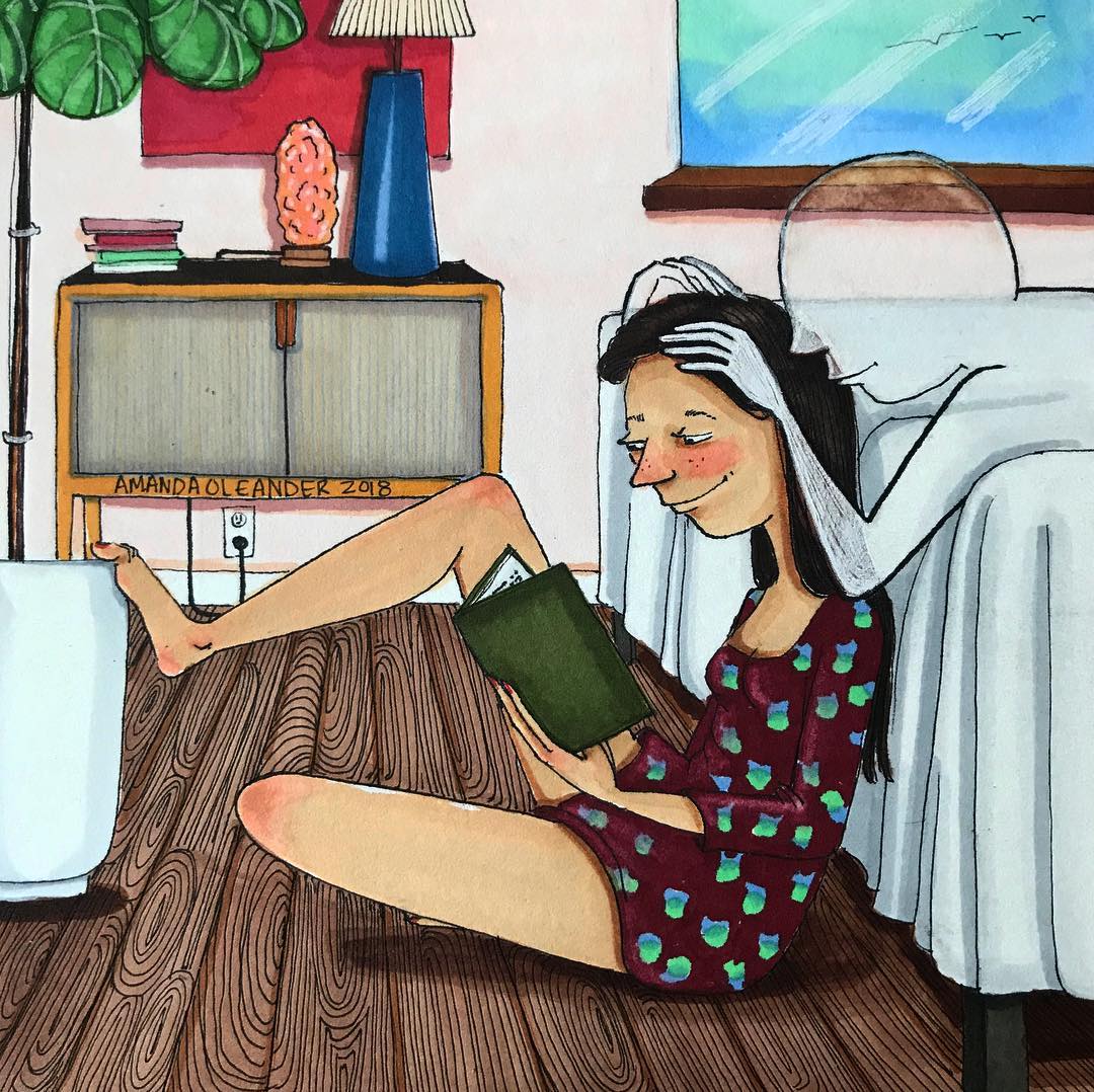 Artist With Her Illustrations Shows What Really It Is Like To Be In Love