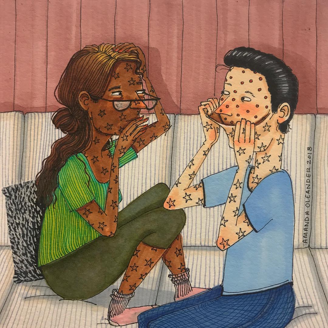 Artist With Her Illustrations Shows What Really It Is Like To Be In Love