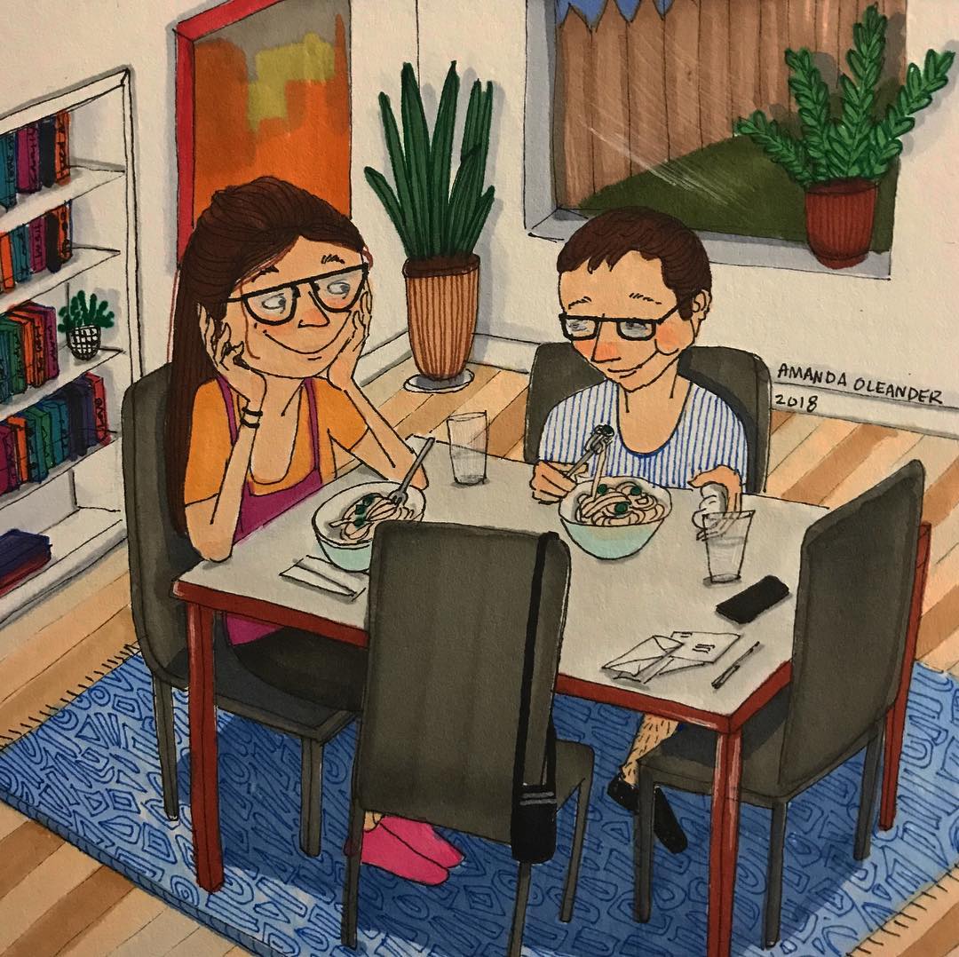 Artist With Her Illustrations Shows What Really It Is Like To Be In relationship