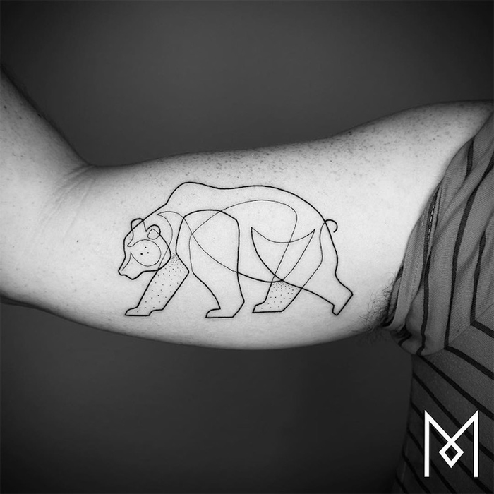 This Tattoo Artist Made This Amazing Series Of Tattoos From Just One Continuous Line