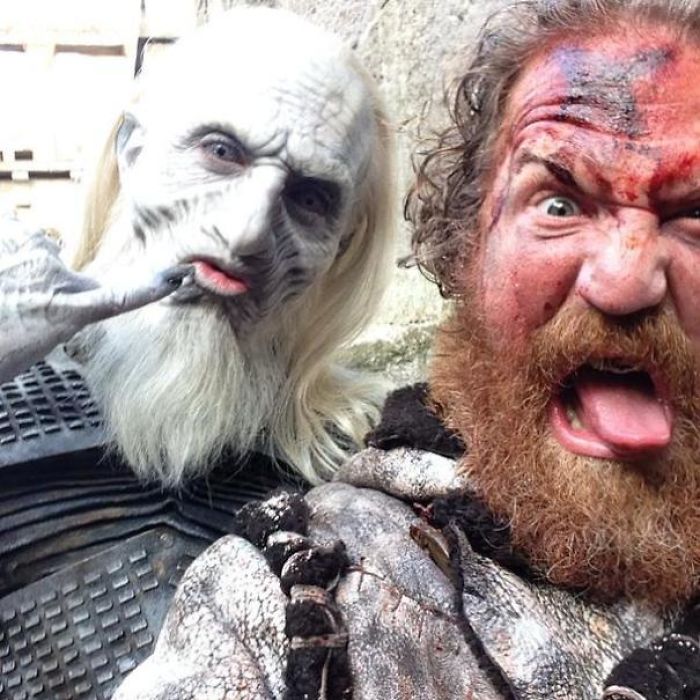 Game of Thrones behind the scene images