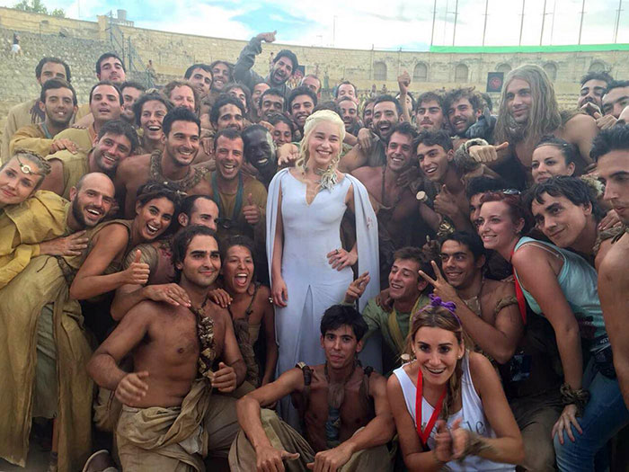 Game of Thrones behind the scene images