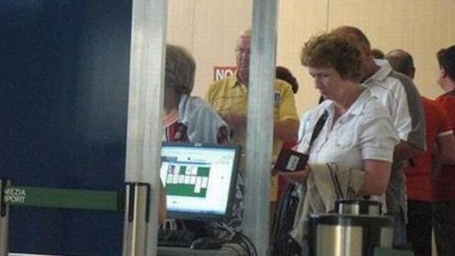 Funny photos Airport flight