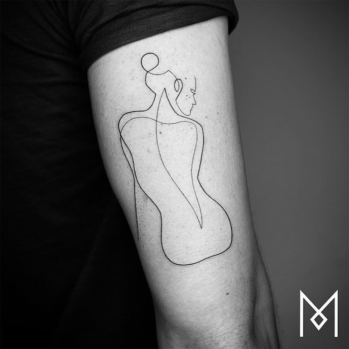 This Tattoo Artist Made This Amazing Series Of Tattoos From Just One Continuous Line