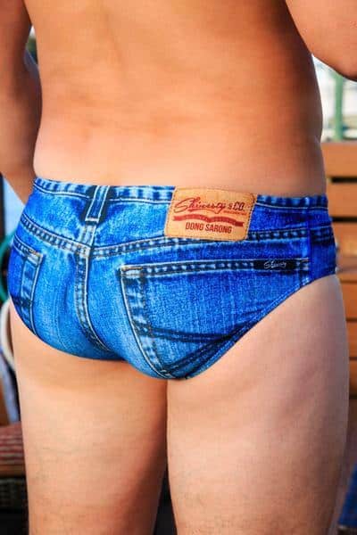 Denim Speedos Are Going To Be The Next Big Thing In Your Wardrobe