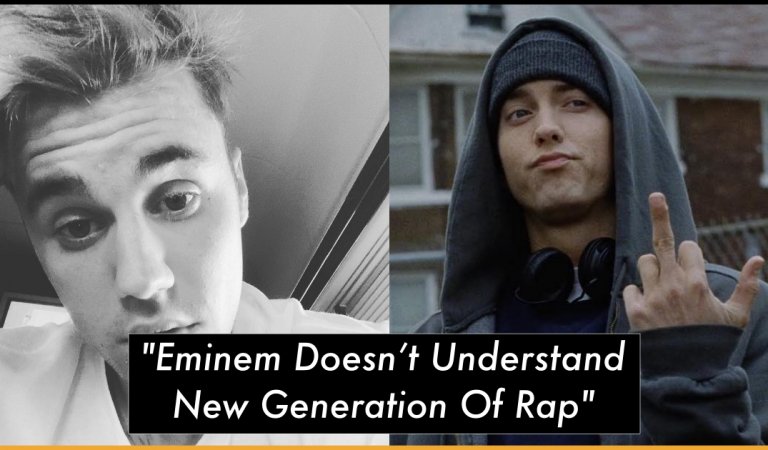 “Eminem Doesn’t Understand New Generation Of Rap”, Claims Justin Bieber