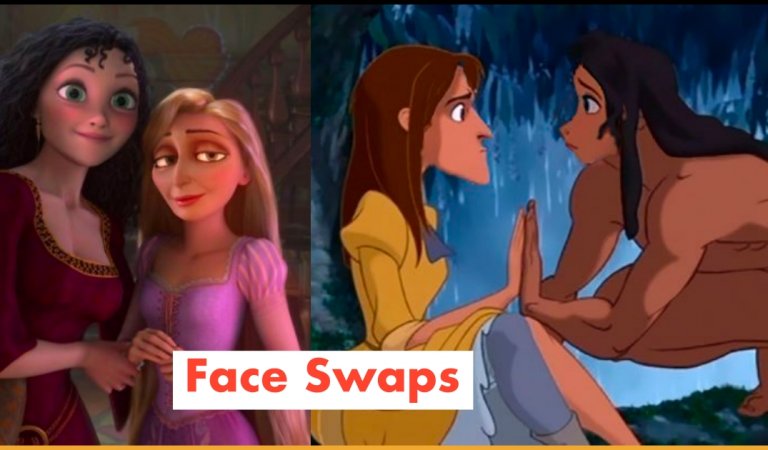 36 Amazing and Funny Disney Face Swaps With Unexpected Results