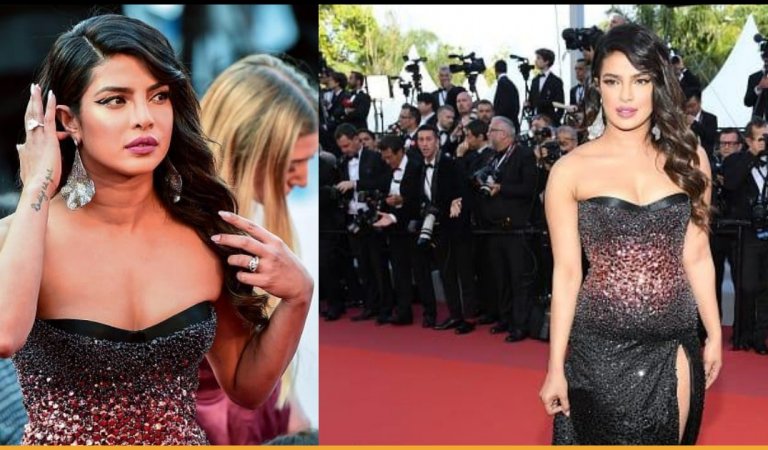 Priyanka Chopra Looks A Sparkling Diva During Her Red Carpet Appearance At Cannes 2019
