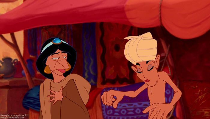 36 Amazing And Funny Disney Face Swaps With Unexpected Results