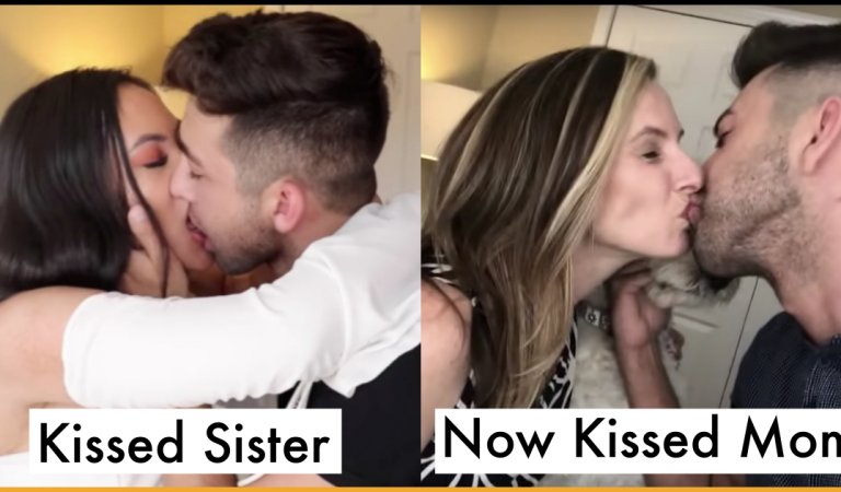 YouTuber Who Disgusts Viewers By Kissing His Sister Now Kissed His Own Mother In New Video