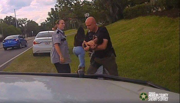 Cop Who Saved A Baby's Life A Year Ago Is Now His Godfather