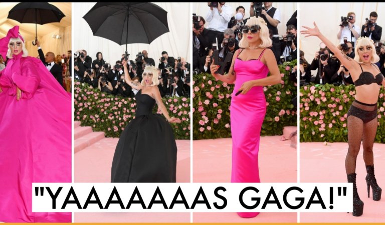 See Lady Gaga’s Amazing Entrance To Met Gala 2019 In Four Statement Outfits