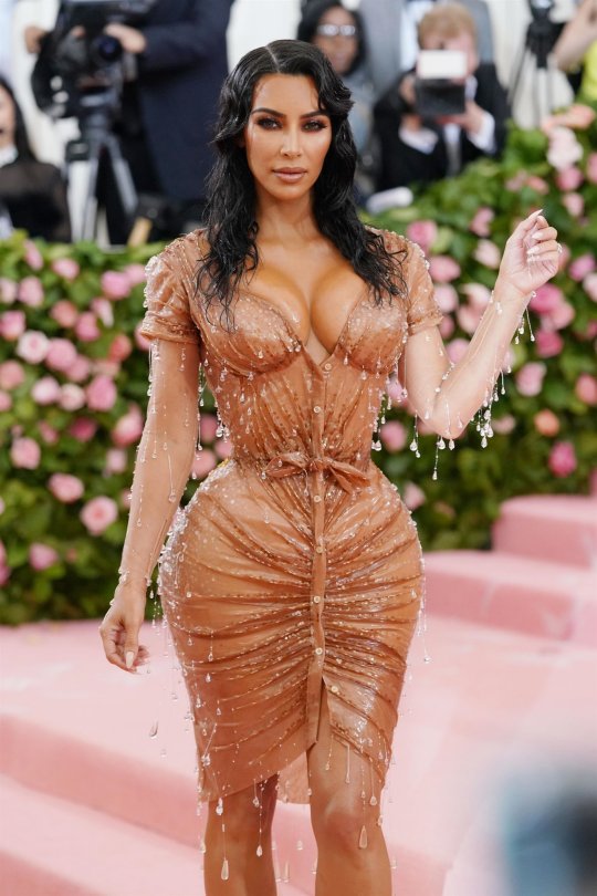 Kim Kardashian Turning Up The Heat With Her Attire At The Met Gala 2019 After-Party