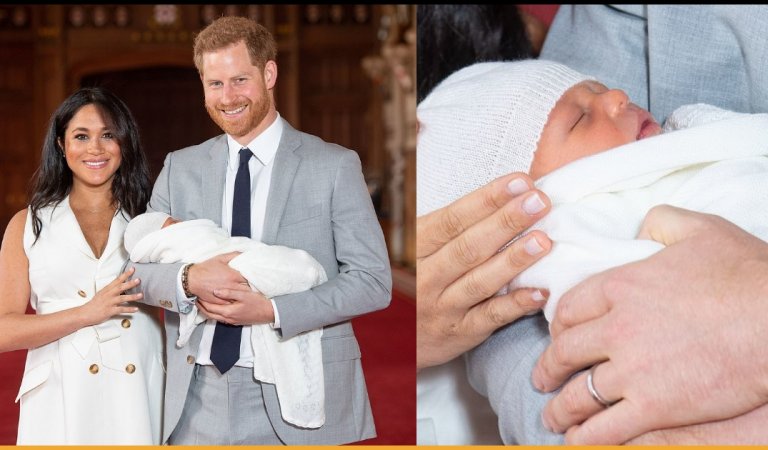 First Pictures Of The Royal Newborn Of Meghan Markle And Prince Harry Are Out!