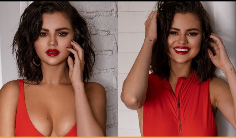 Selena Gomez Sizzles In Red Bikini That She Designed To Hide Her Kidney Transplant Scar