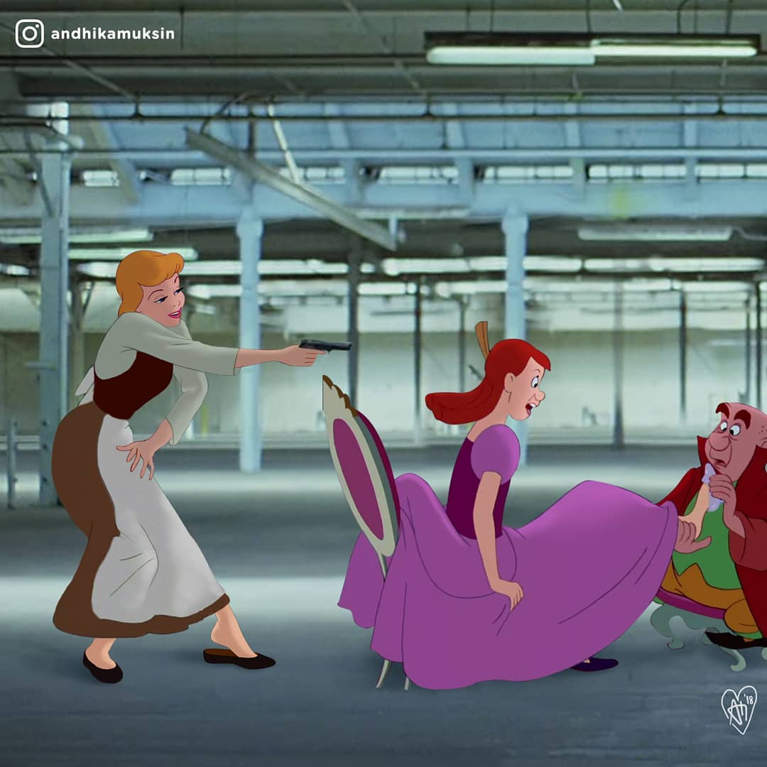 Artist Shows Disney Princesses In A Realistic Way