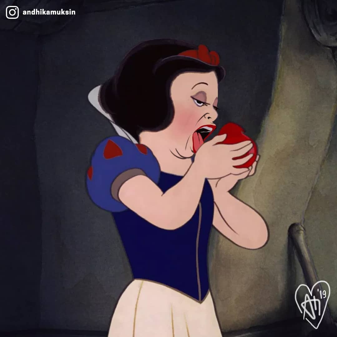 Artist Shows Disney Princesses In A Realistic Way