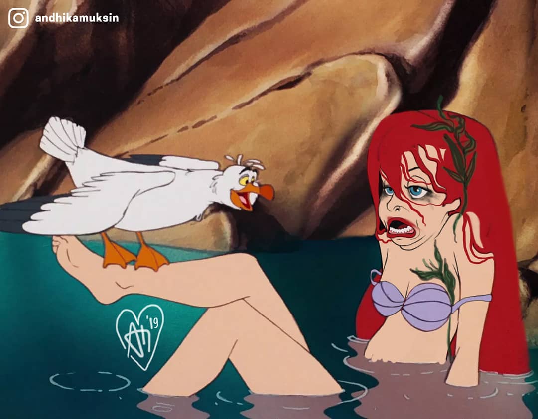 Artist Shows Disney Princesses In A Realistic Way