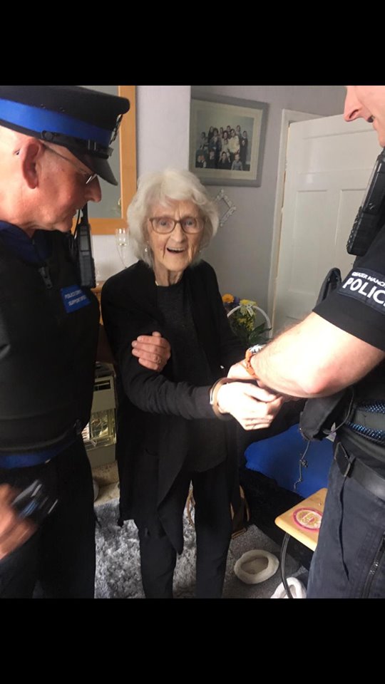 Police Arrested A 93 Years Old Woman To Fulfill Her Dying Wish