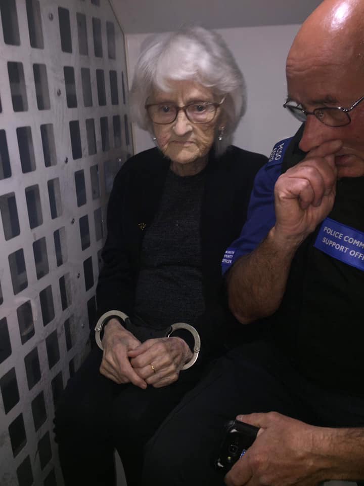 Police Arrested A 93 Years Old Woman To Fulfill Her Dying Wish