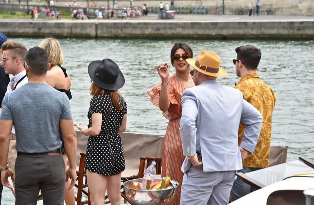 Priyanka Chopra And Nick Jonas' Pictures from the Jonas Parisian Cruise Goes Viral