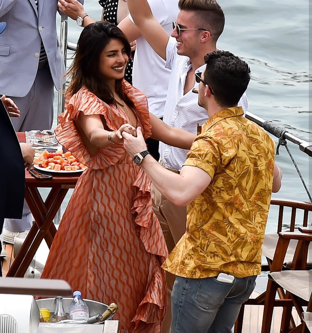 Priyanka Chopra And Nick Jonas' Pictures from the Jonas Parisian Cruise Goes Viral