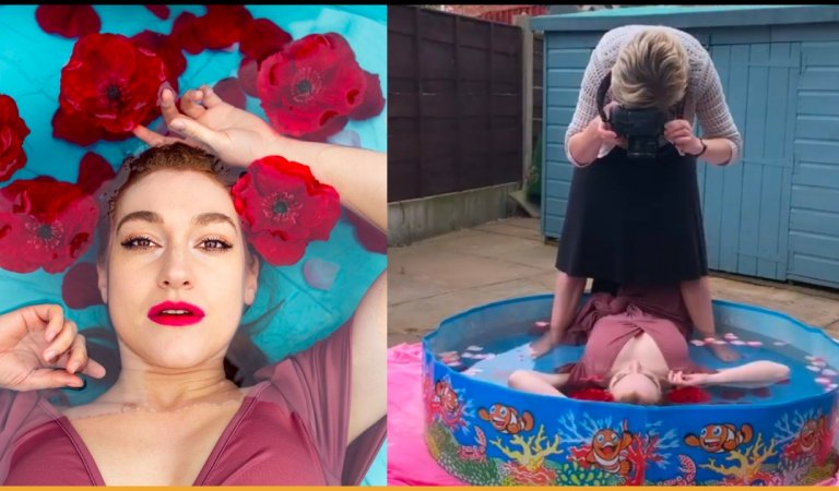 Blogger’s Behind The Scene Pictures Show How Easy It Is To Fake Glamorous Photo On Instagram