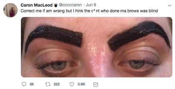 Fumbled Up Eyebrows Leaves Girl Looking Like A Lazytown Villain