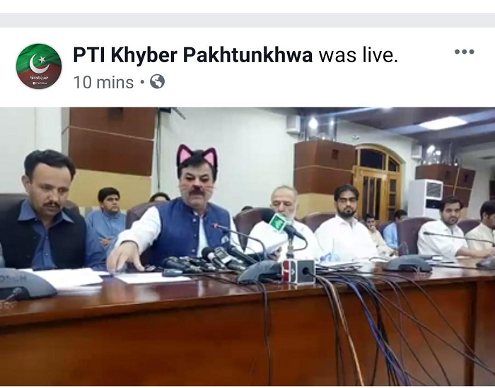 Pakistani Officials Accidentally Left The Cat Filter On During Live Session of a meeting, Hilarious Video Went Viral