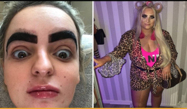 Fumbled Up Eyebrows Leaves Girl Looking Like A Disney Villain