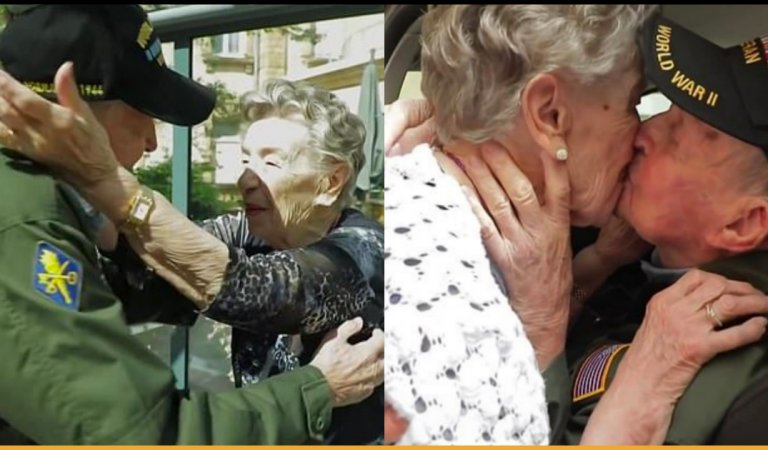 A Couple In Love Was Separated In The World War 2 Now Met After 75 Years