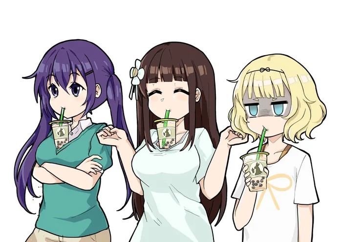 hands-free bubble tea challenge