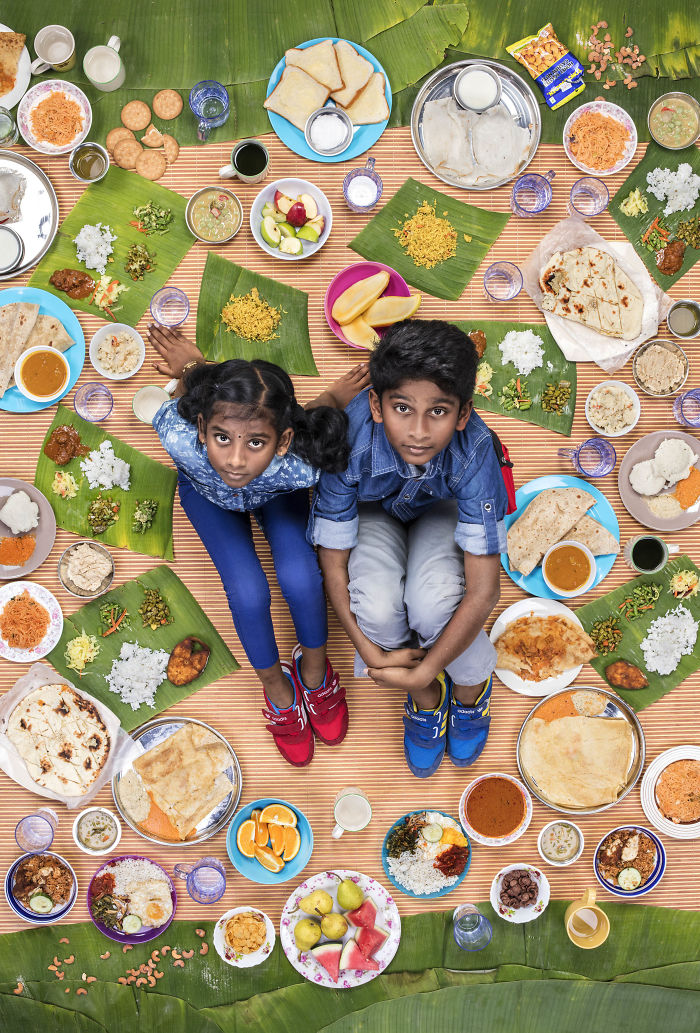 Photographer Clicks Pictures Of Food Eaten By Kids In One Week Around The World