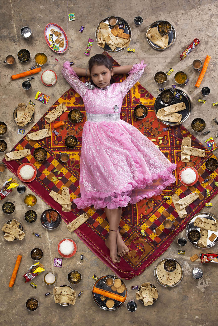 Photographer Clicks Pictures Of Food Eaten By Kids In One Week Around The World