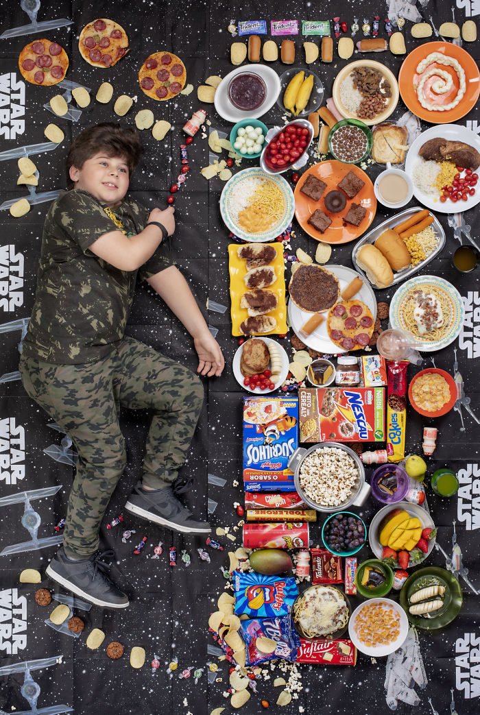 Photographer Clicks Pictures Of Food Eaten By Kids In One Week Around The World