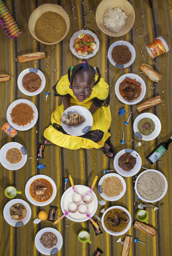 Photographer Clicks Pictures Of Food Eaten By Kids Around The World In One Week