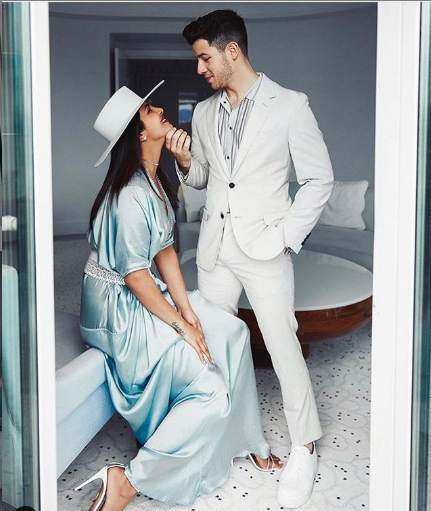 The adorable couple, Priyanaka Chopra and Nick Jonas