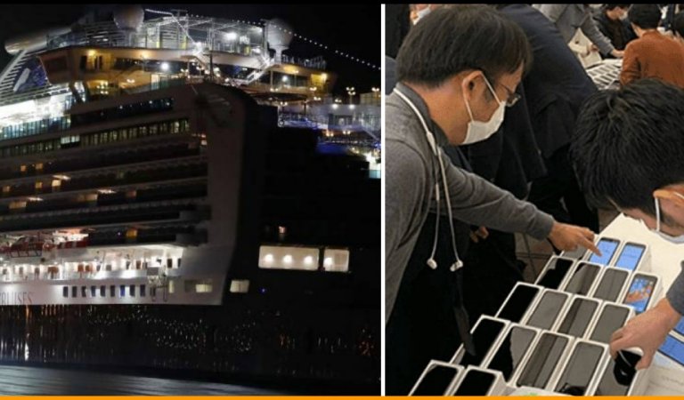 2000 iPhones Given By Japan For Free To Passengers Stuck On Ship Due To Coronavirus