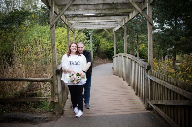 Couple Ties The Knot Wearing Jeans and Shirts To Show Weddings Don't Have To Be Expensive